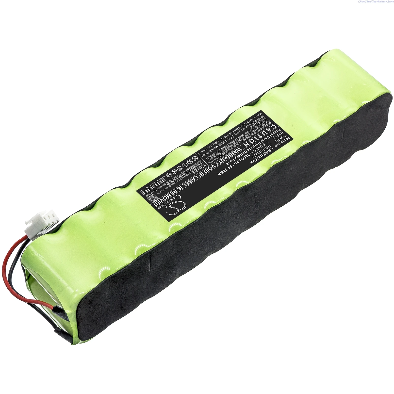18.0v 3000mah bateria de aspirador de pó RS-RH5233 para rowenta rh8753 rh8758 2210017128, para tefal ty8751rh9a0 ty8758rh9a0