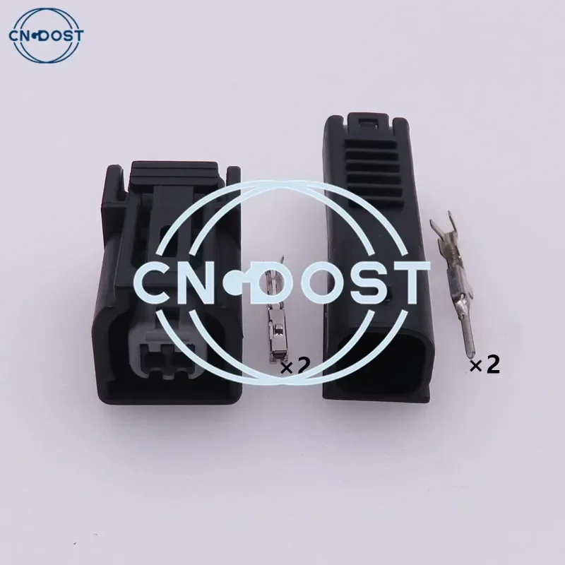 1 Set 2 Pin 6189-6904 Auto Fuel Injector Electronic Waterproof Black Socket AC Assembly Plug For Honda CB400 Accord