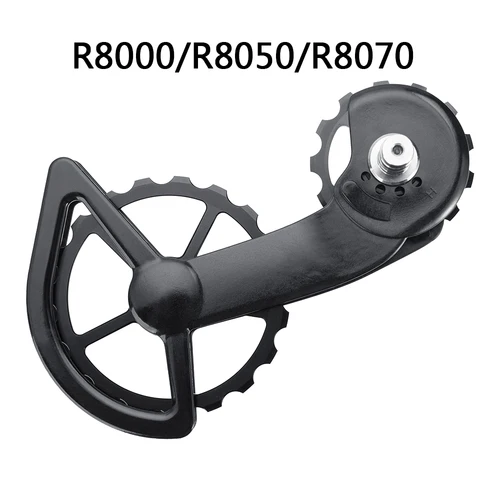 Imagen 2 del producto Rueda guía de rodamiento de cerámica CS para bicicleta de carretera, polea trasera para Shimano R8000 R8050 R8070 R9150 R9170 R9100 R7000 7150 7020 7170