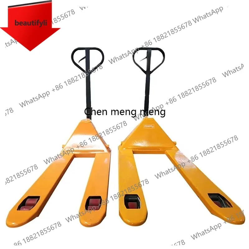 

A55 Manual Lifting Pallet Truck 2 2.5 3 tons 5 tons Warehouse Forklift Trailer Loader Forklift Small Portable Customizable
