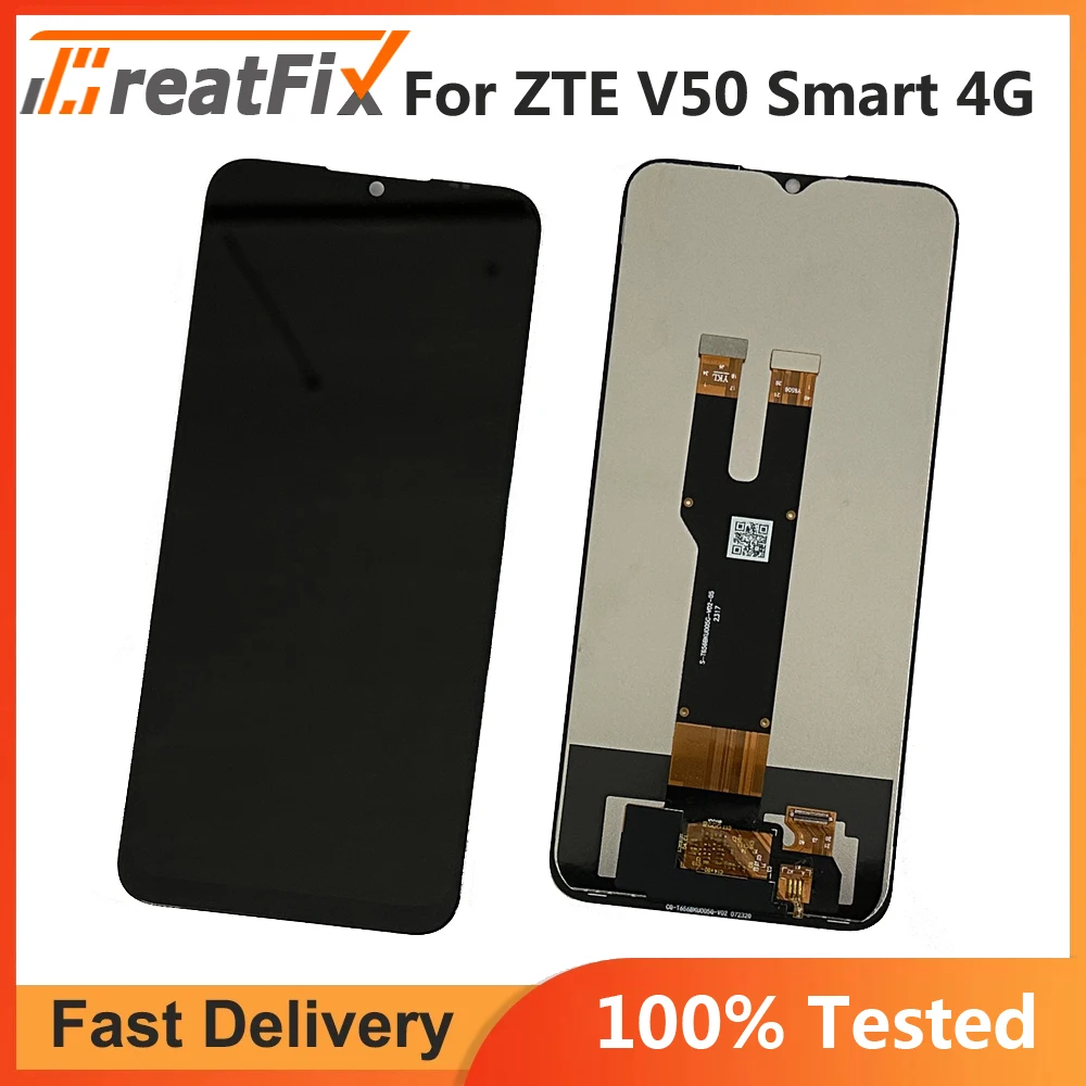 Tested LCD For ZTE Blade V50 Smart 5G LCD Display+Touch Screen Assembly Replacement For ZTE Blade V50 Smart 4G 7060 LCD