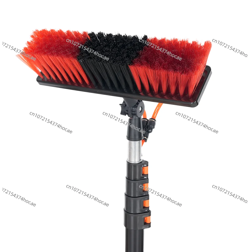 Feed Aluminum Rod Kit Adjustable Environmentally Friendly Cleaner Tool Window Brush Premium Solar Photovoltaic Panel Cleaning