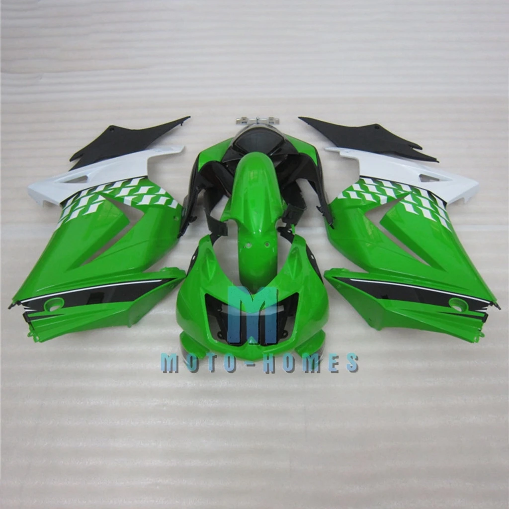 ABS Fairing Kit for Ninja 250R 08-14 Replce Bodywork for KAWASAKI ZX250R 2008 2009 2010 2011 2012 2014 Injection 100% Fit Green