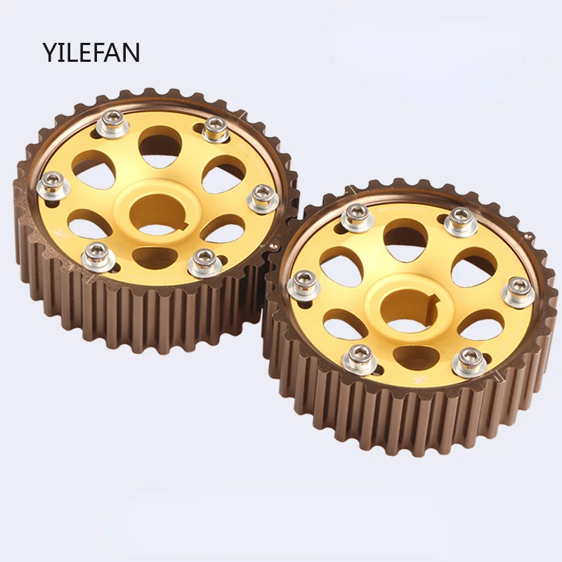 

Adjustable DOHC Cam Gears Alloy Timing Gear for Honda Integra Civic for B16A/B16B/B18C Engine