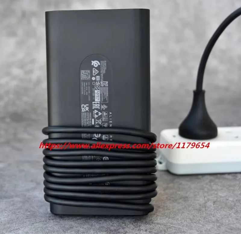 Original 240W GaN AC Adapter Charger For DELL Alienware 19.5V 12.31A LA240PM200 HA240PM200 DA240PM200 0R4P0K Laptop Power Supply