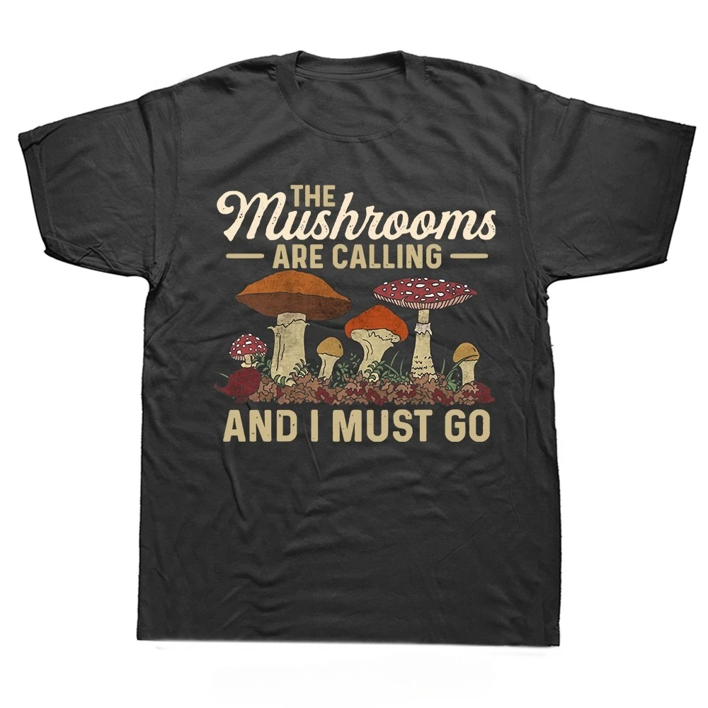 Pick Mushrooms Is in My DNA Mycology T-shirt Fashion Summer Casual T Shirt O-neck Tees Tops Men Oversized Fitness Tshirt