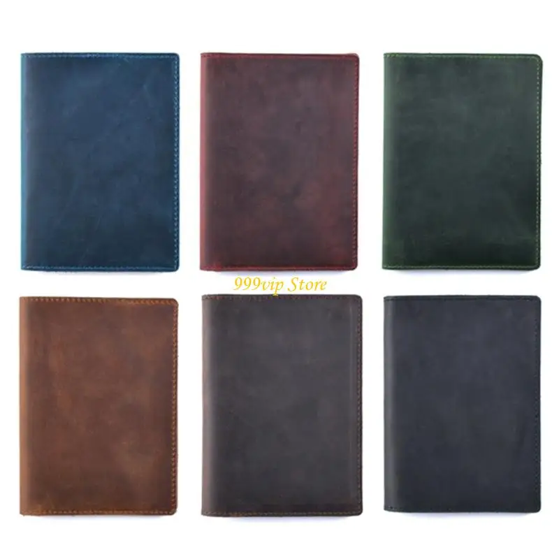 

C90C Vintage Men's Leather Wallet Water Resistant Cards Protector Multifunctional Travel Card Wallet Card Organiser