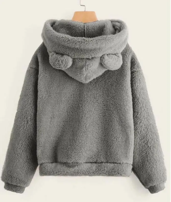 Winter Pullover Sweater Women Tops Boho Cap Cut Warm Casual Long Sleeve Pull Female Solid Hooded Sweaters Pullovers