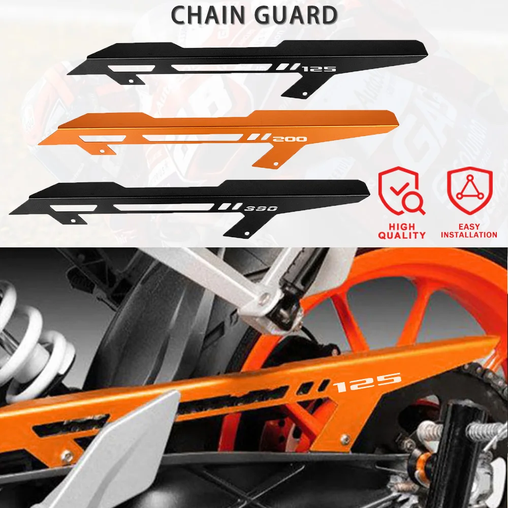 

2024 Motorcycle Accessories Fairing Chain Guard Cover Protection For KTM DUKE390 2013-2017 DUKE125 2011-2017 DUKE200 2012-2017
