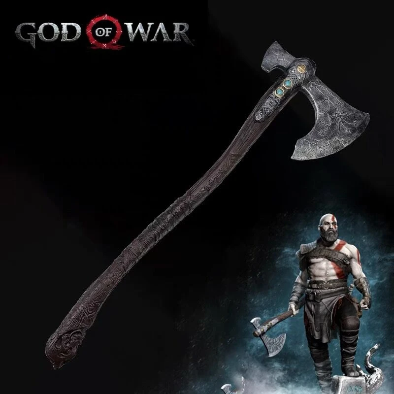 God of War Leviathan Axe Kratos 하이 퀄리티 Pu 소재 카타나 소드 게임 주변기기, 사무라이 장난감 무기 장난감, 93 cm