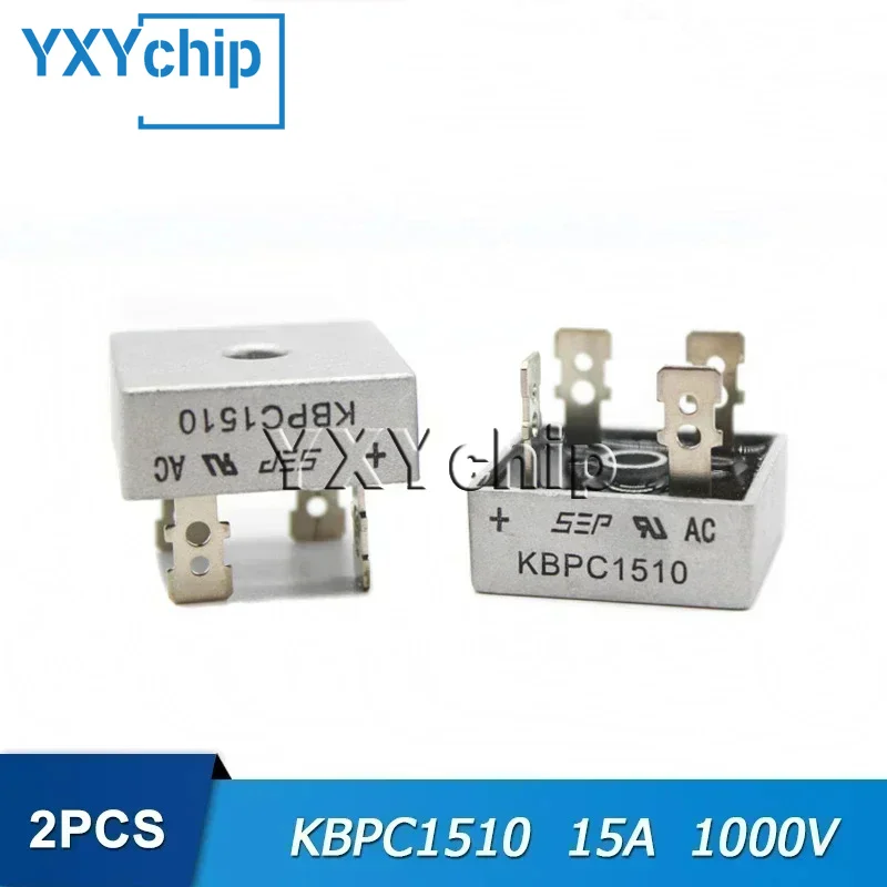 Diode Bridge Rectifier KBPC1510 KBPC2510 KBPC3510 KBPC5010 1000V 15A 25A 35A 50A Rectifier Bridge Electronic Components