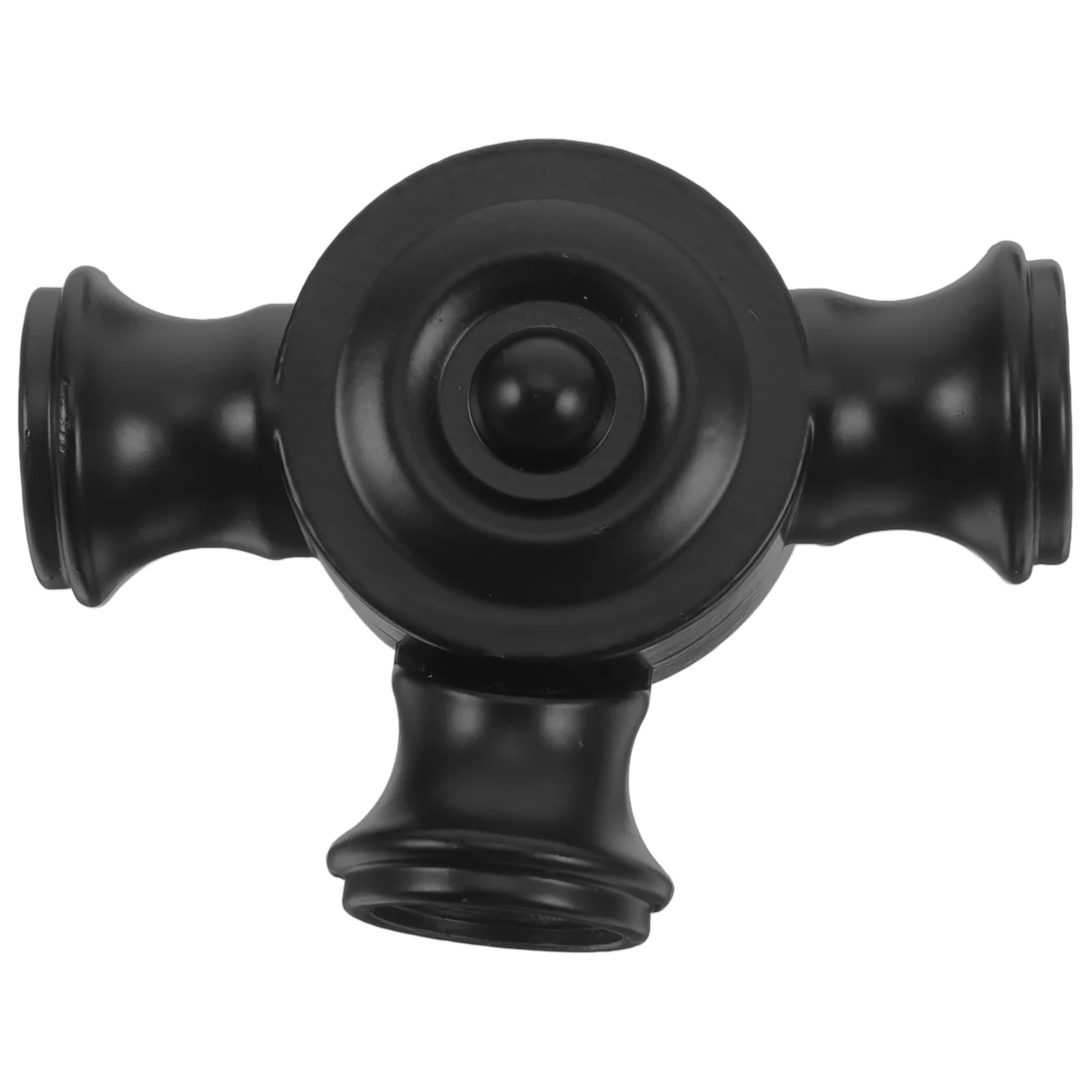 

1pcs Light Socket To Plug Adapter Black 3 Prong Swivel Arm Wall Mounted Lamp Outlet Converter For Bedroom Garage Porch Dual