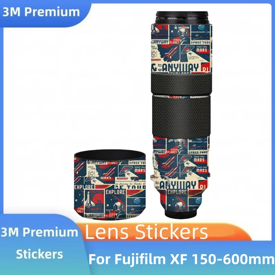 

For Fuji Fujifilm XF 150-600mm F5.6-8 R LM OIS WR Decal Skin Vinyl Wrap Film Lens Protective Sticker Coat XF150-600mm