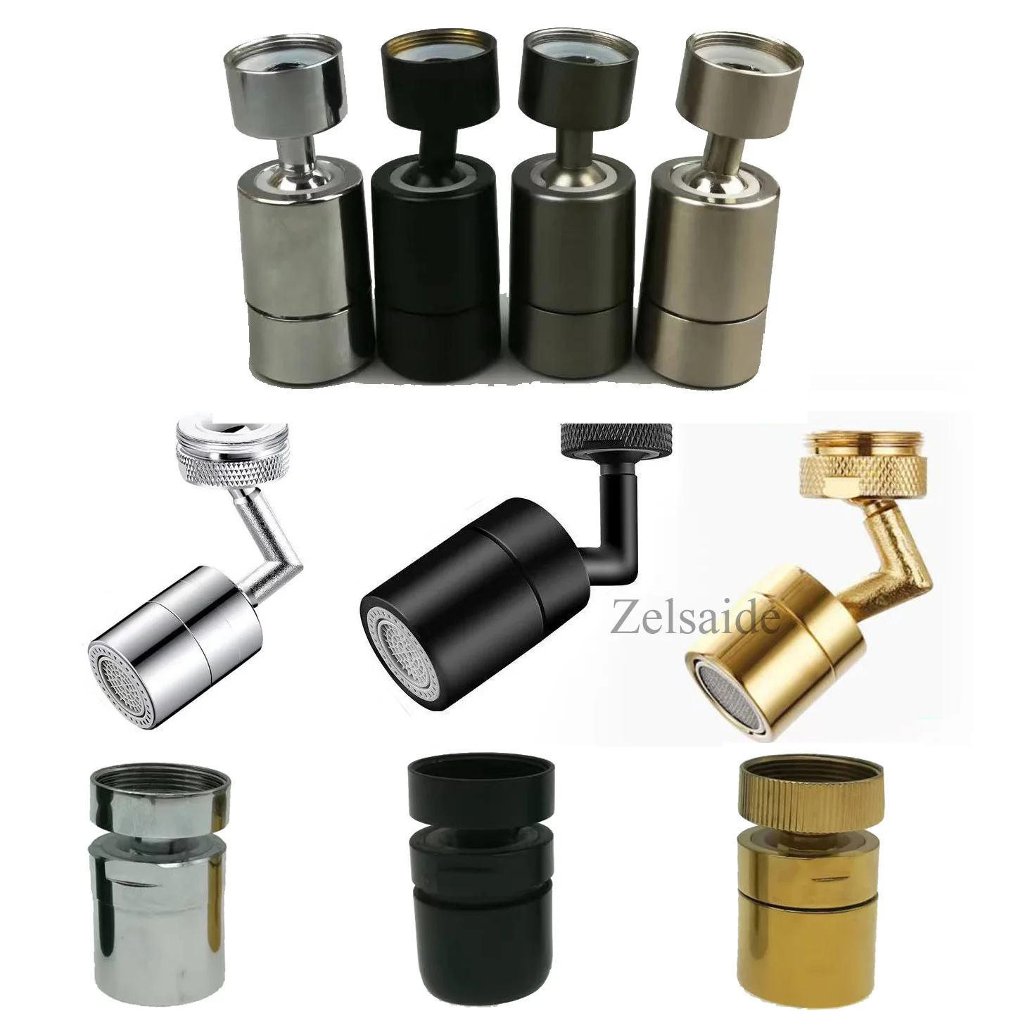 High quality  two mode water aerator faucet aerator Brass material chrome finish