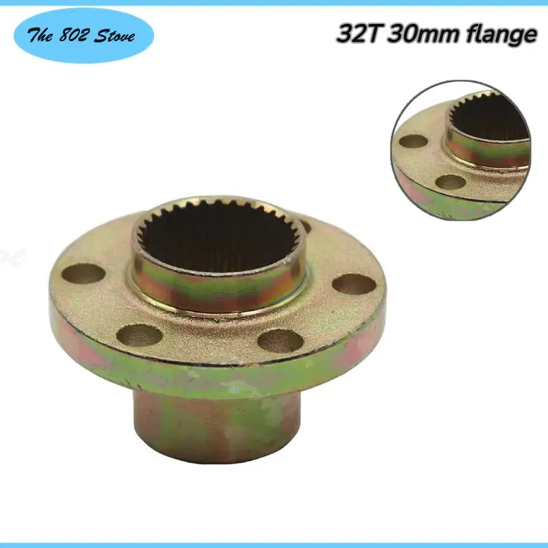 

flange 32T 30mm flange sprocket disc brake for 125cc 150cc 200cc 250cc ATV Buggy Go Kart Quad BikeAccessories