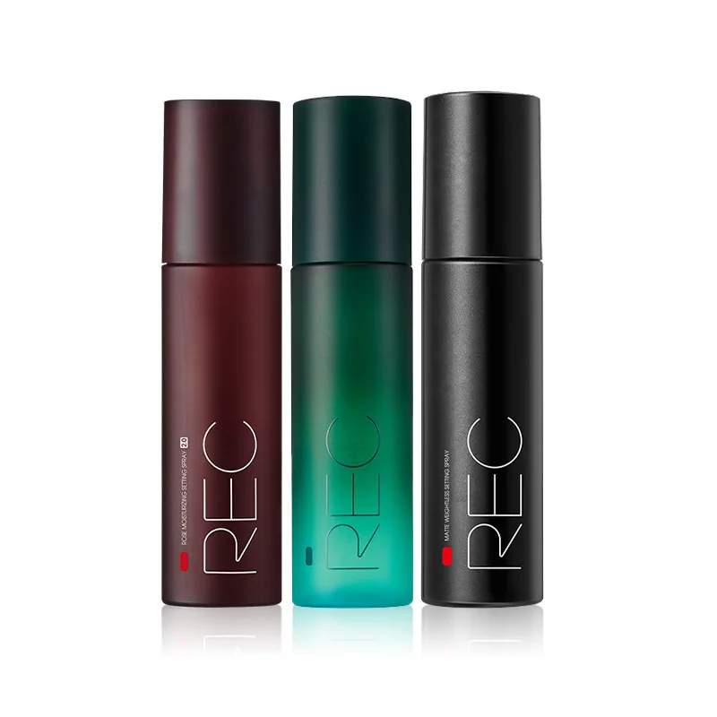 REC setting spray, soft mist lock makeup, long-lasting oil control and moisturization, not easy to take off makeup, portable