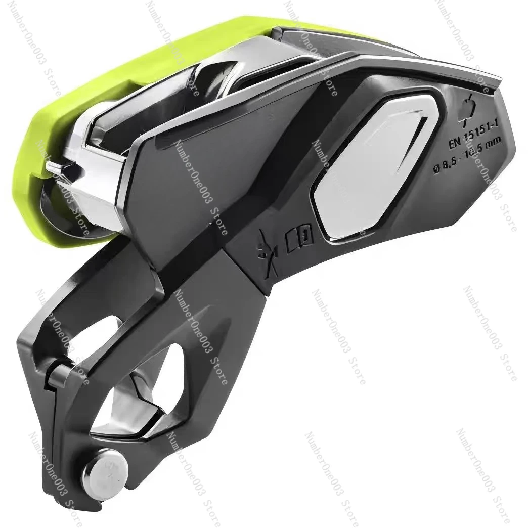 Professional Climbing Rappel Rescue Auto Anti-Panic Belay Device PINCH Descender