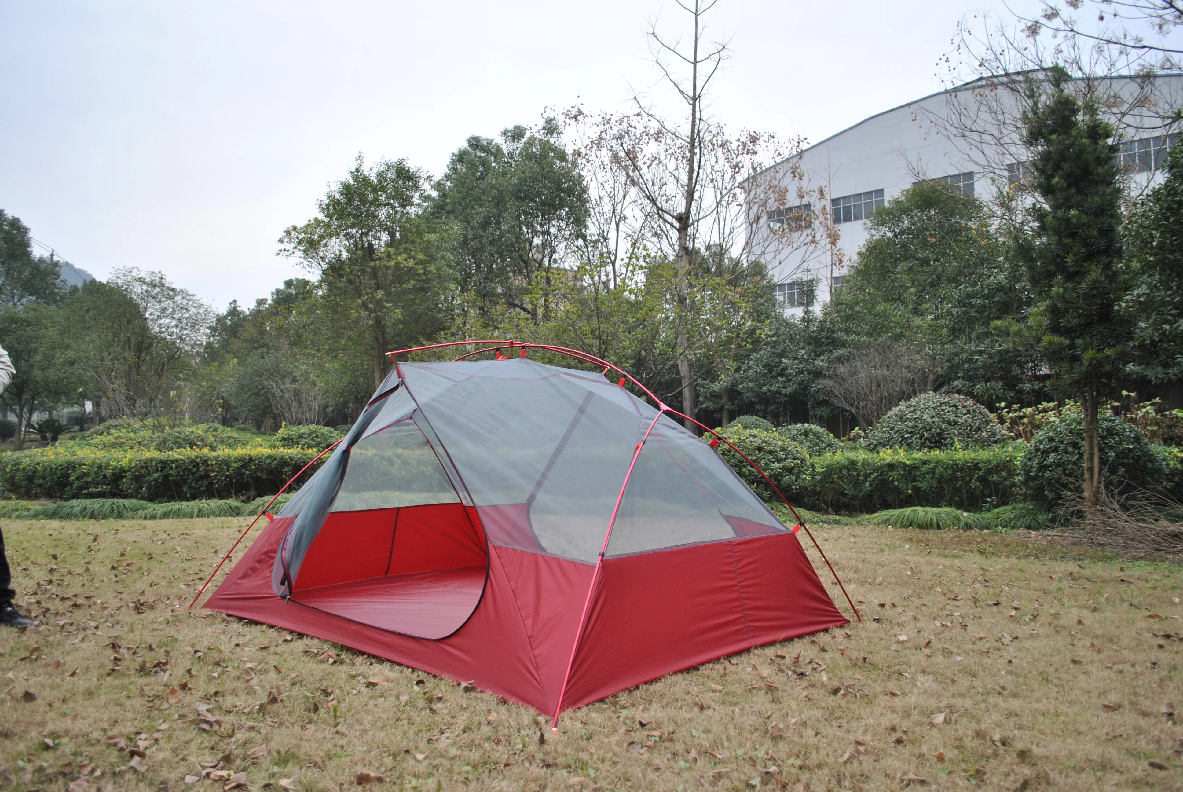 3~4 Person 4 Season Ultralight 20D Nylon Caoted Silicone Waterproof 4000mm Camping Tent