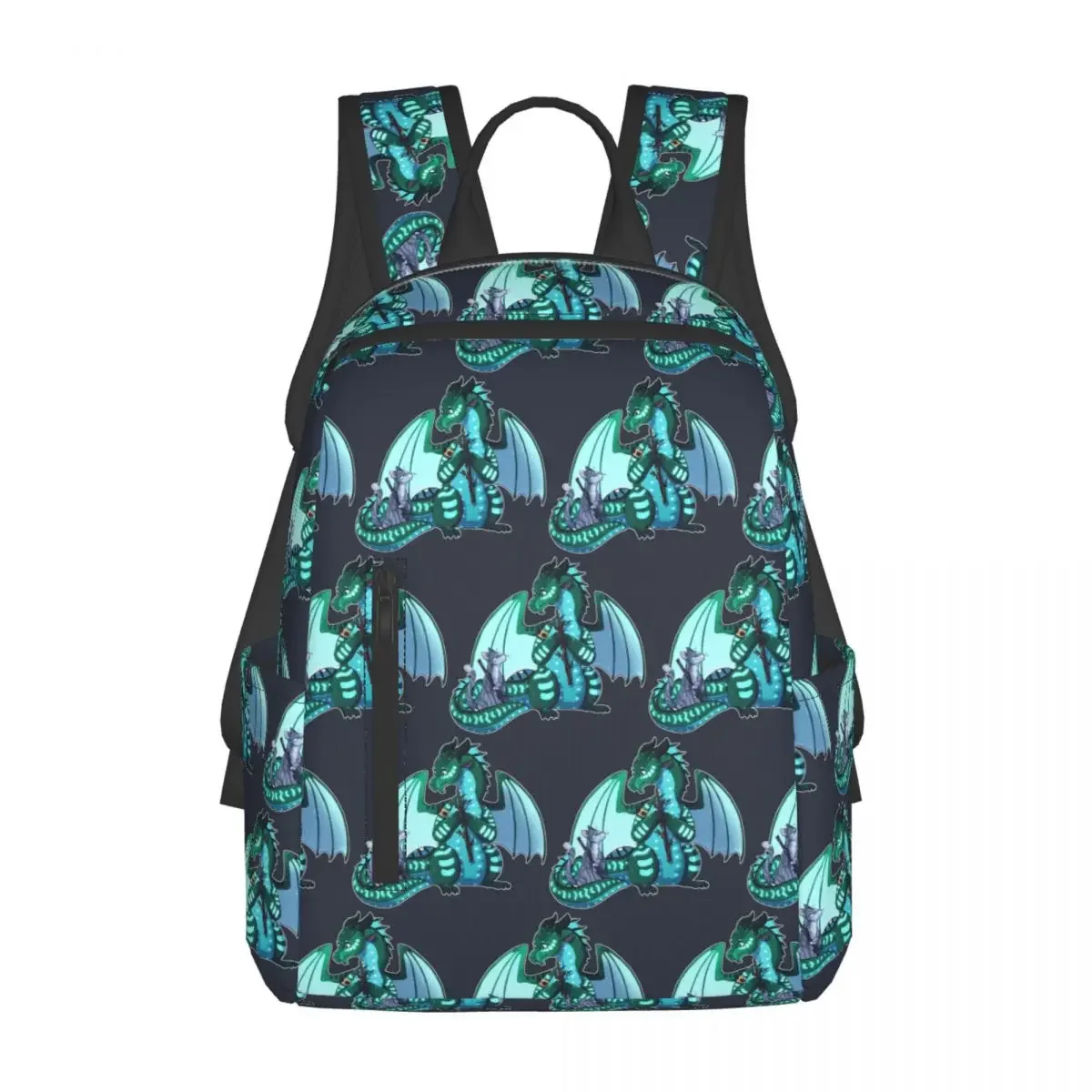 

Wings Of Fire & Warriors - Turtle And Jayfeather Backpack Large Capacity BookBag School Bag Shoulder Bags for Men Women