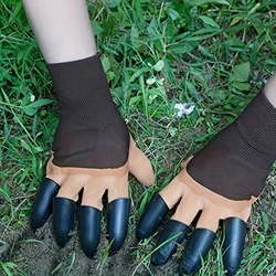 1pair-guanti da giardino con artigli-Dig, Plant, Weed,Seed senza sforzo proteggi le dita e le unghie