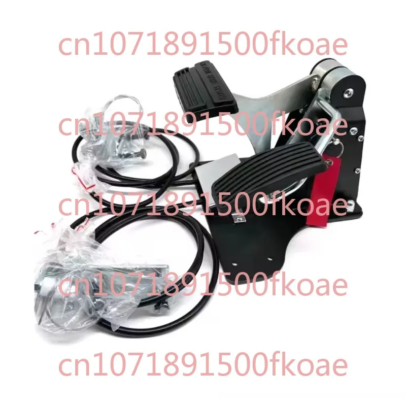 Passenger Side Dual Brake and Accelerator Controls for Driving School Instructors