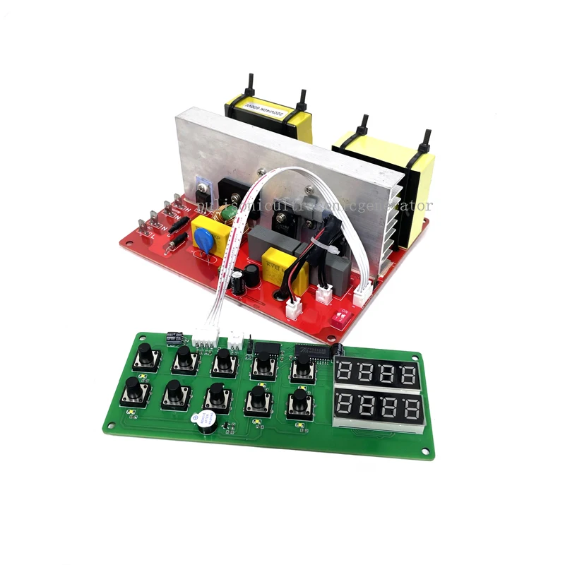 6L 40K Table Ultrasonic Cleaner Digital Generator Power Control Board With Time And Degassing Function