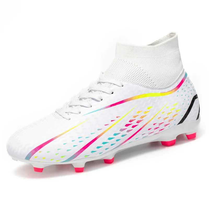 

2025 Football Shoes Football Boots Men Studded Society Non Slip Professional Soccer Shoes Cleats Original Comfortable Grass Trai