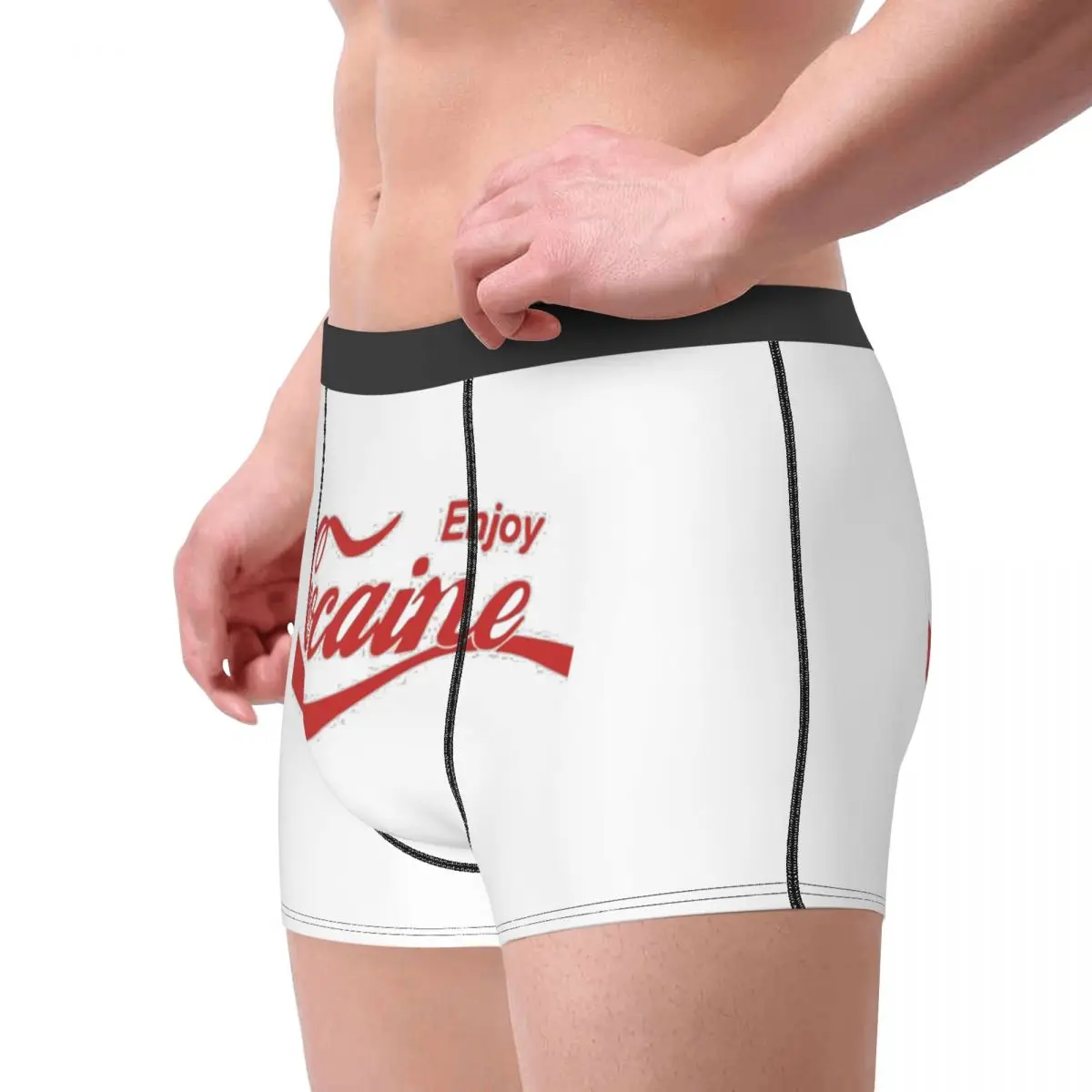 الملاكم السراويل الداخلية استمتع الكوكايين سراويل الرجال الملابس الداخلية تنفس ل أوم رجل صديقها هدية