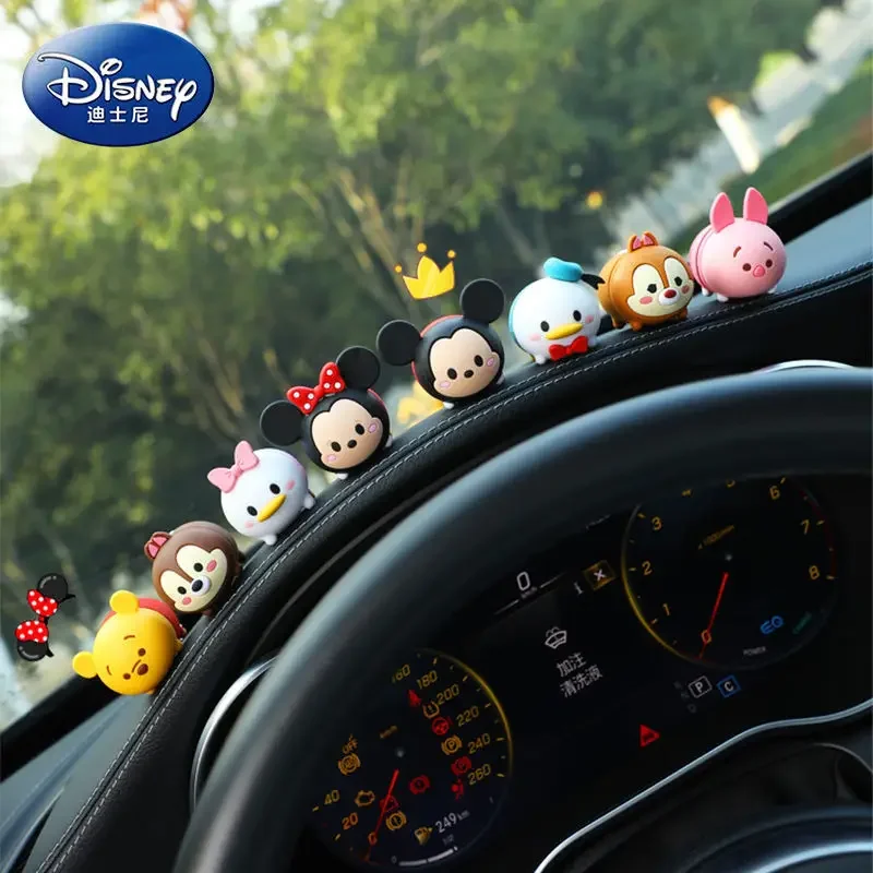 Disney Mickey Minnie Car Decoration Dashboard Car Desktop Cute Doll Cartoon Car Accessories Car Decor accessories for car