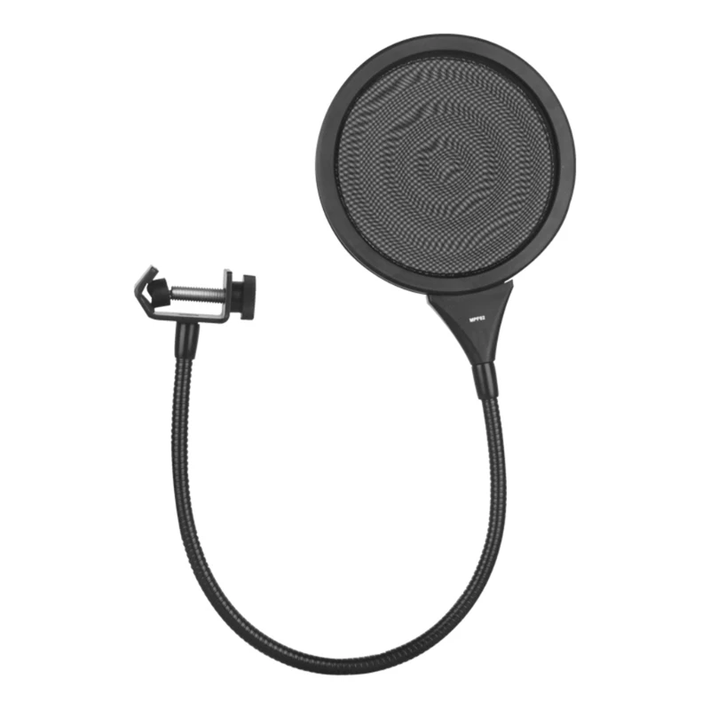 Double Layer Metal Mesh Microphone Popping Guard Microphone Popping Filter