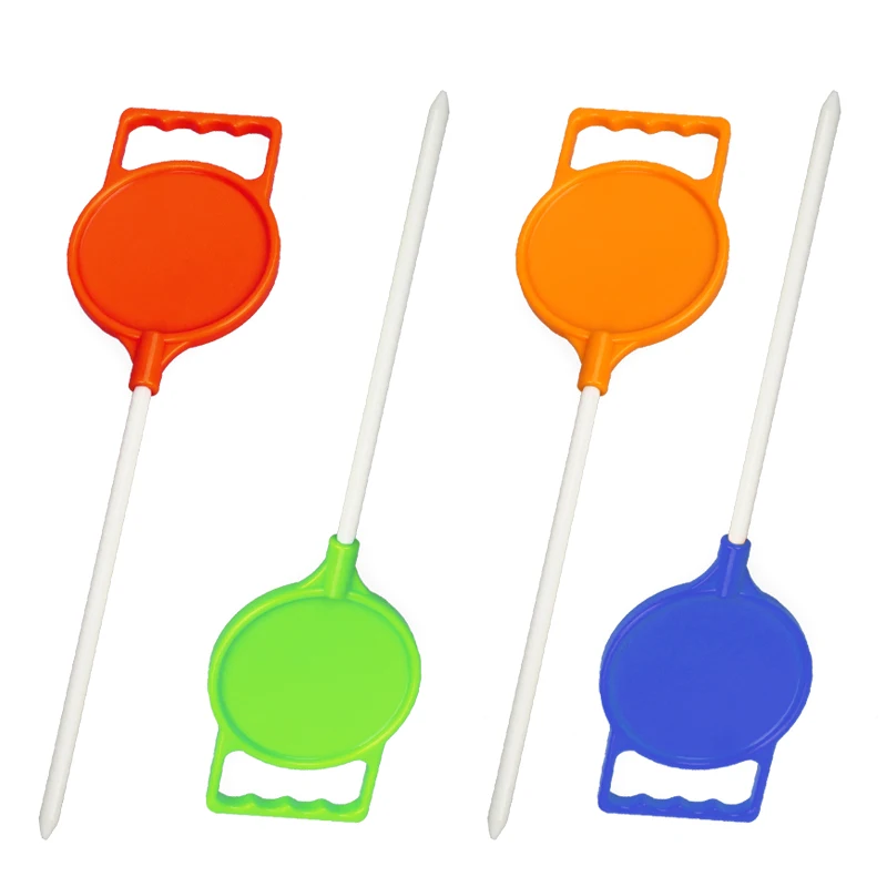 1 pcs Colorful Plastic Golf Tee Marker Lightweight Golf Ball Position Marker Golfs Court Tee Marker Accessories