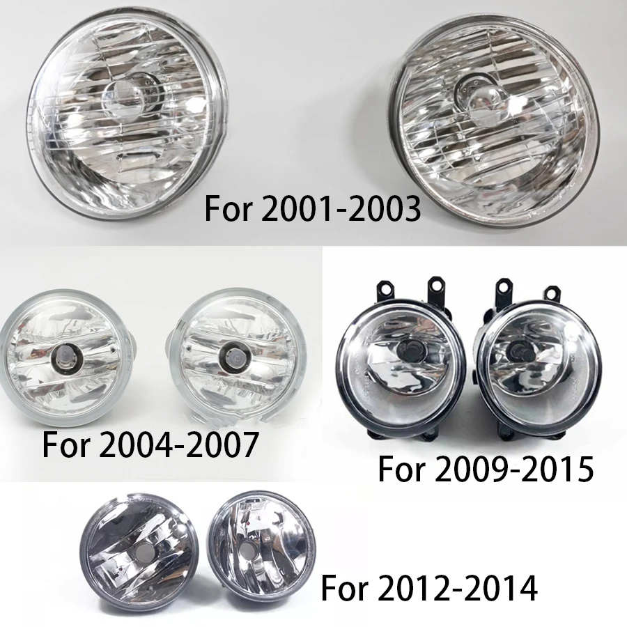 

1Pc Car Front Bumper Fog Light Driving Fog Lamp Left/ Right Replacement Fit for Toyota Highlander Kluger 2001-2003 2009-2015