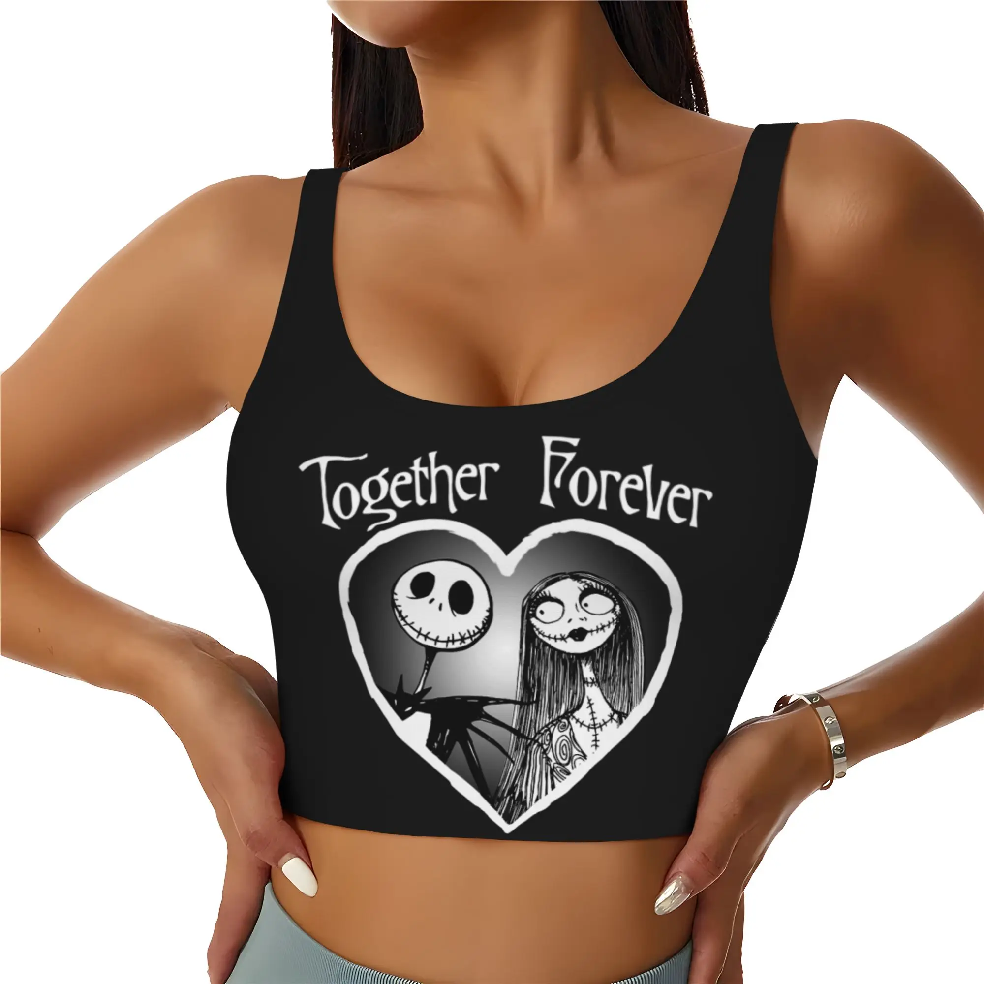 novas-regatas-cropped-esportivas-femininas-personalizadas-com-estampa-de-caveira-para-treino-halloween-e-corrida