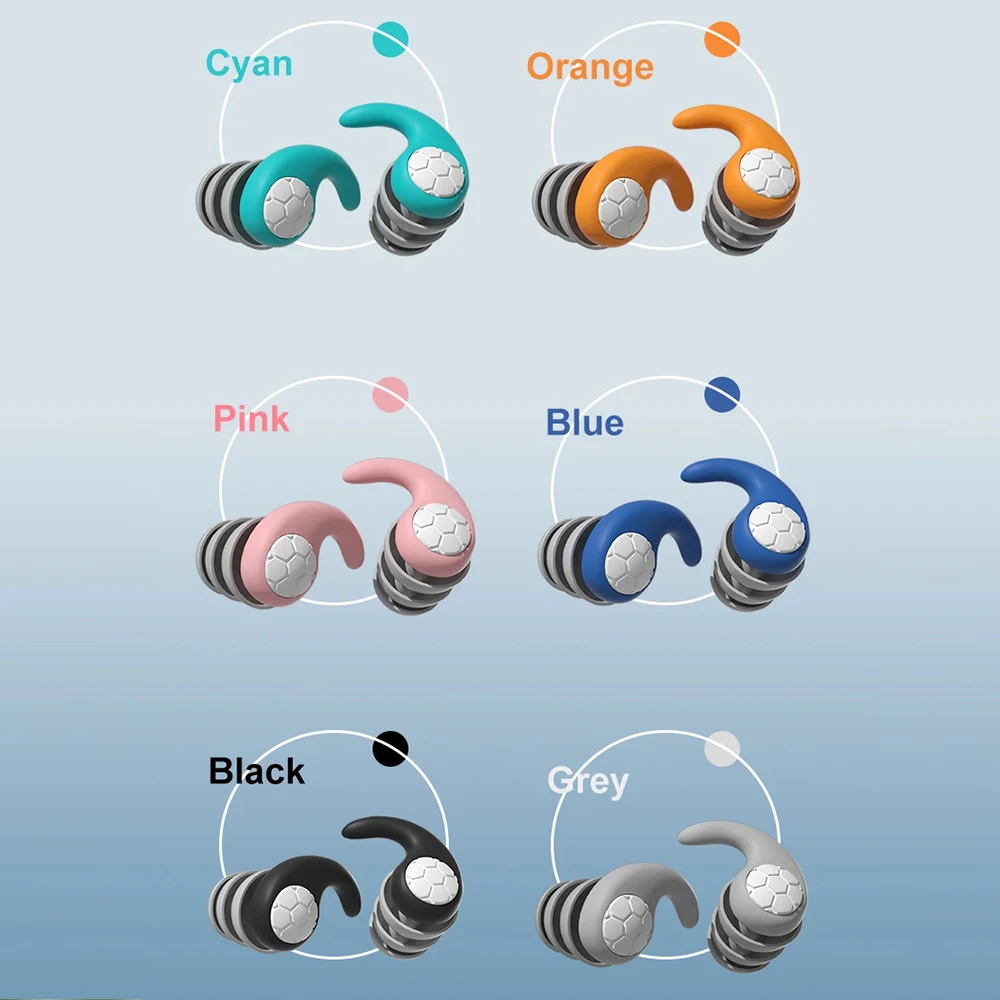 HUAK Sleeping Ear Plugs Noise Reduction Ear Protector Soft  Earplug Waterproof Tapones Para Dormir Earplugs