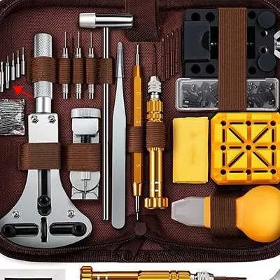 Watch repair tool repair kit 147-piece tool set, watch strap removal