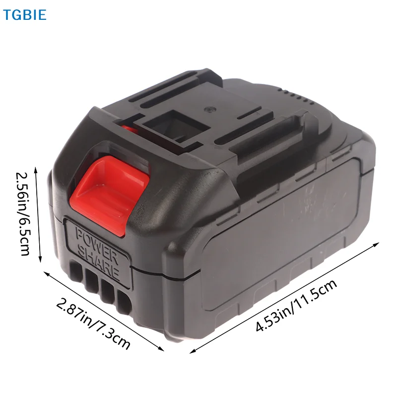 

[TL]Power Tools Case BMS 21V Battery Storage Box For Wireless Electric Angle Grinder Cutting 18650 Battery Case Without Battery