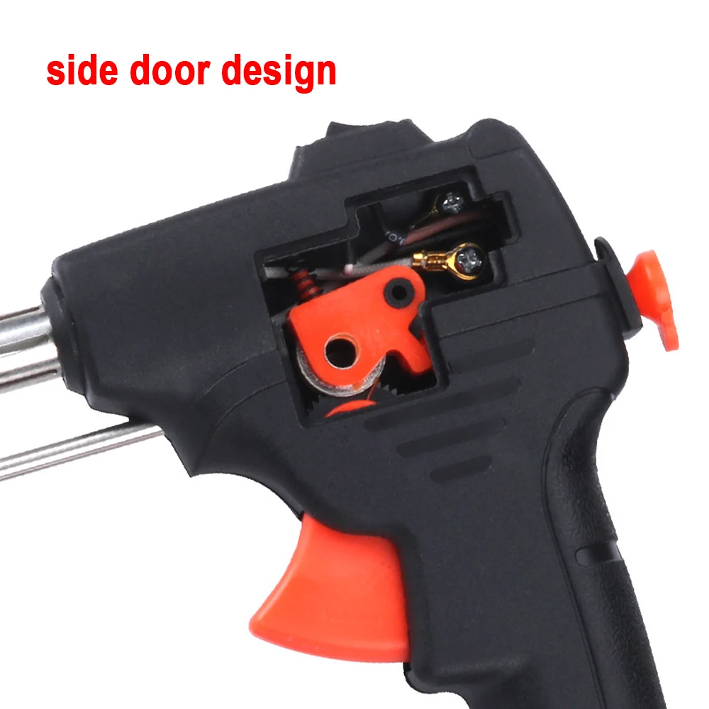 Saldatore elettrico tenuto in mano riscaldamento esterno 220V 60W saldatura pistola a stagno saldatura a filo di stagno riparazione con Kit di