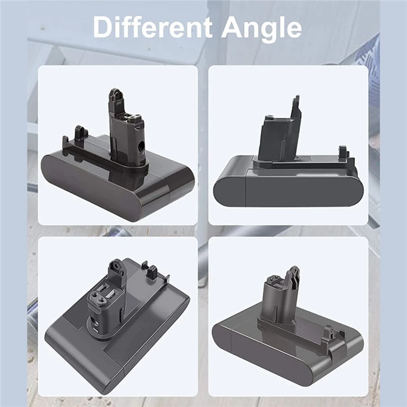 ตัวแปลงแบตเตอรี่สูญญากาศ Li-ion DC34เปลี่ยนใหม่22.2V สำหรับ Dyson DC35 DC45 DC31 DC34 DC44 DC31/DC35สัตว์