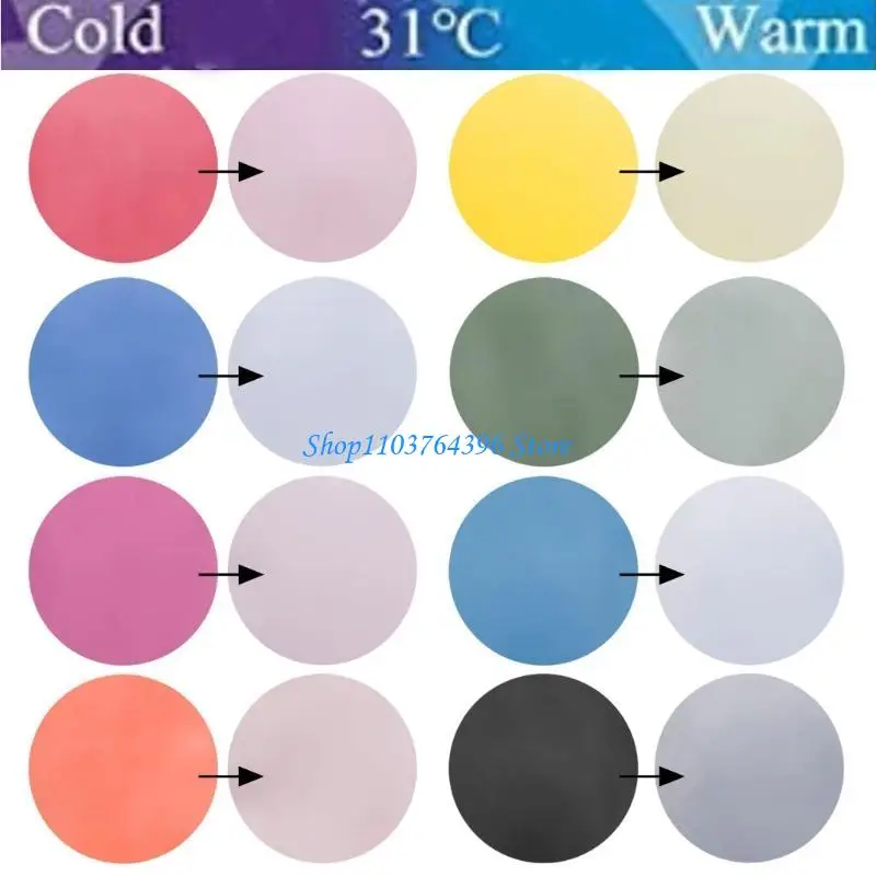 

Активируемый температурой термохромный порошковый пигмент идеально подходит для изменения цвета