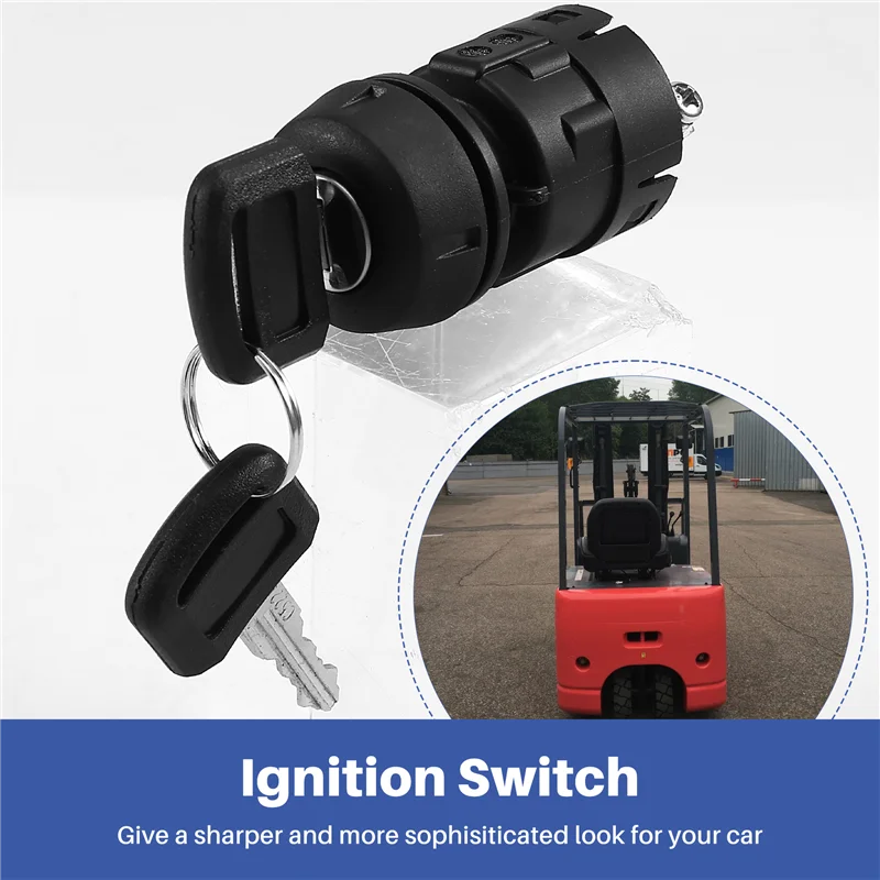 Venta superior 70001-33650 piezas de carretilla elevadora interruptor de encendido con 2 llaves para Nichiyu FBR15/18 FBTFB15/30