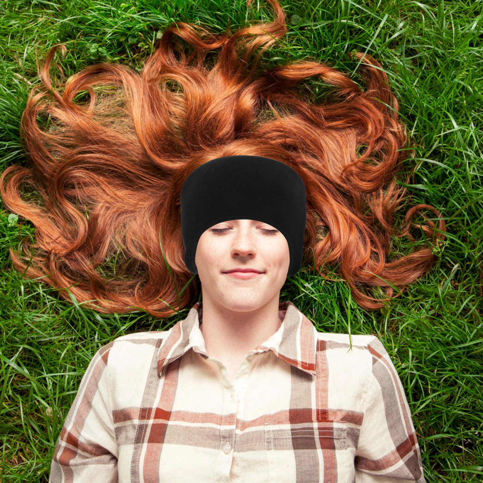 1 زوج يفشل الأذن لفصل الشتاء يندبروف الضوضاء تقليل النوم الدفء الاحتفاظ ضوء حجب مريح صالح للرجال النساء الباردة #2