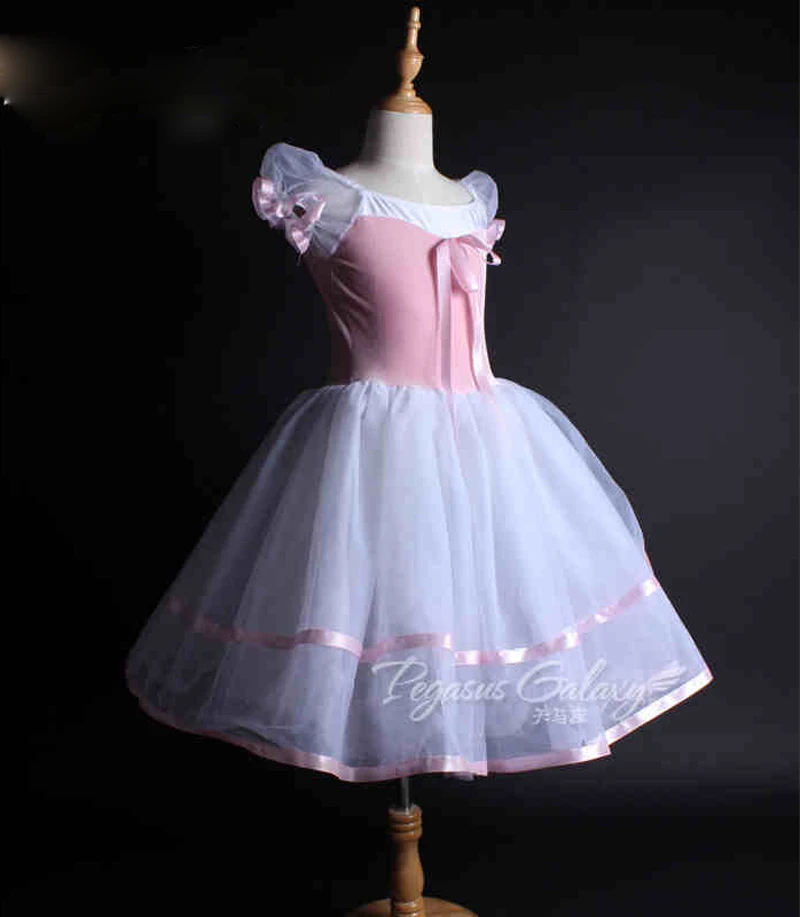 여자 발레 댄스 스커트 고품질 맞춤 제작 댄스 투투 어린이 성인 백조의 호수 무대 경쟁 발레 투투