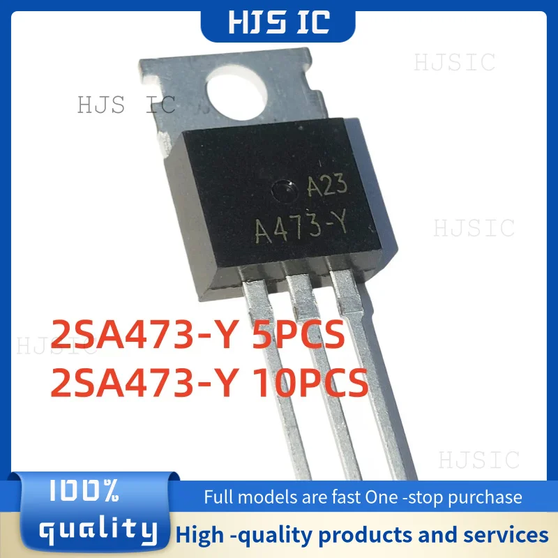 5 uds/10 Uds nuevo 100% calidad 2SA473-Y A473 A473-Y TO-220 transistor nuevo stock componente electrónico