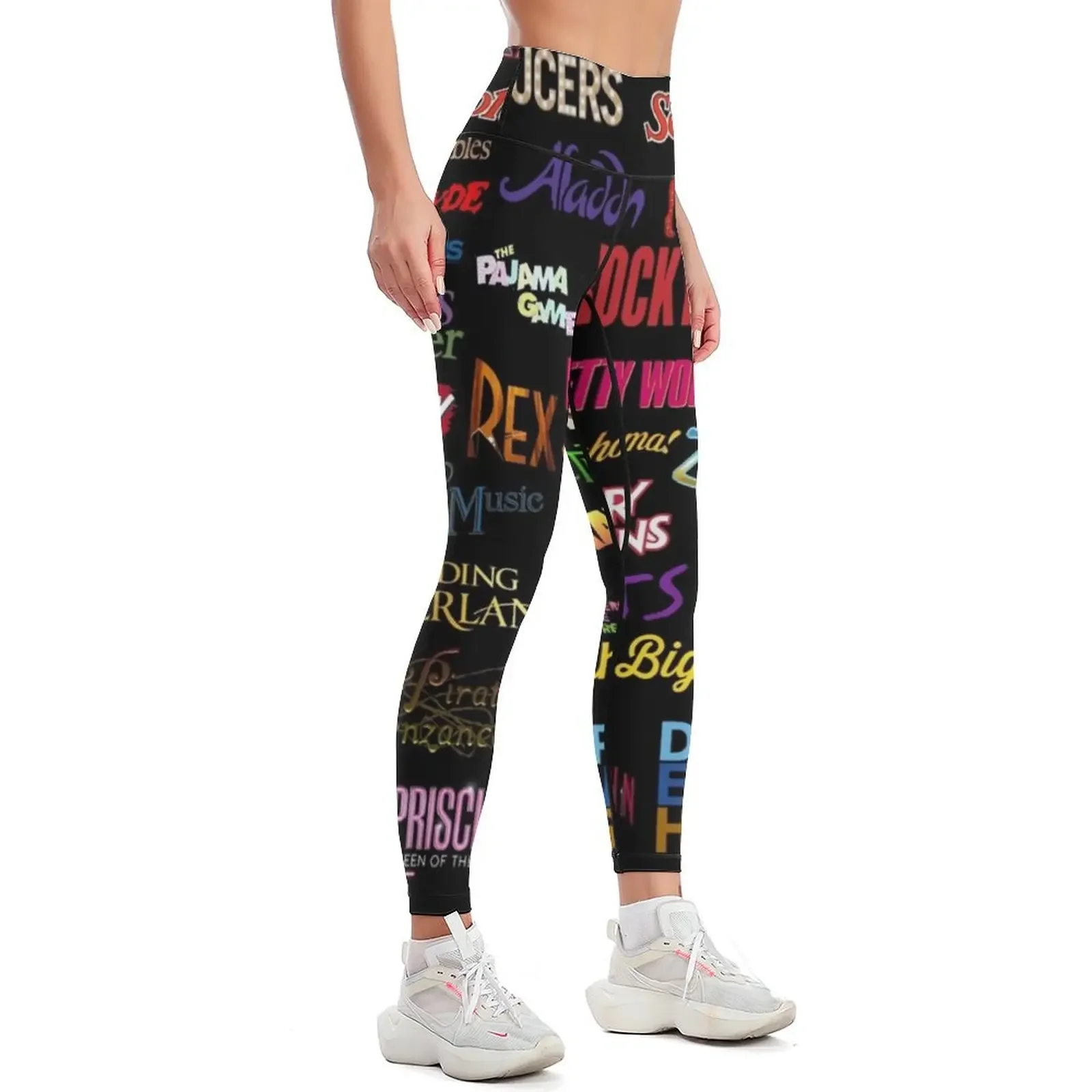 Broadway Musicals Leggings Sports pants woman Sweatpants Fitness's gym clothes Womens Leggings