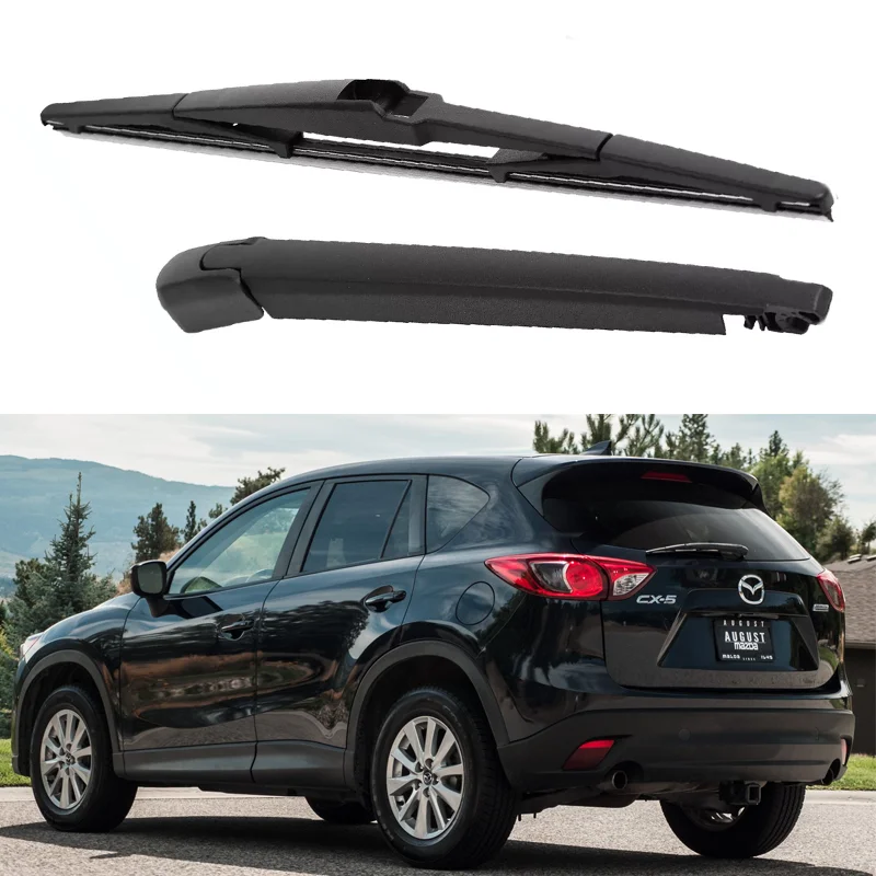 Rear Arm Windshield Wiper Blade Set Replacement Fits For 2013-2016 MAZDA CX5 CX-5 2010 2011 2012 2013 2014 2015