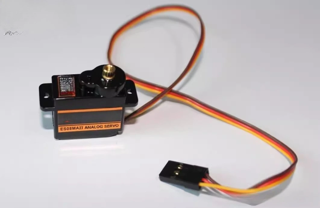 Model-Model Aircraft Accessories-Remote Control Aircraft Yinyan 9g12g Metal Gear Servo ES08MAII