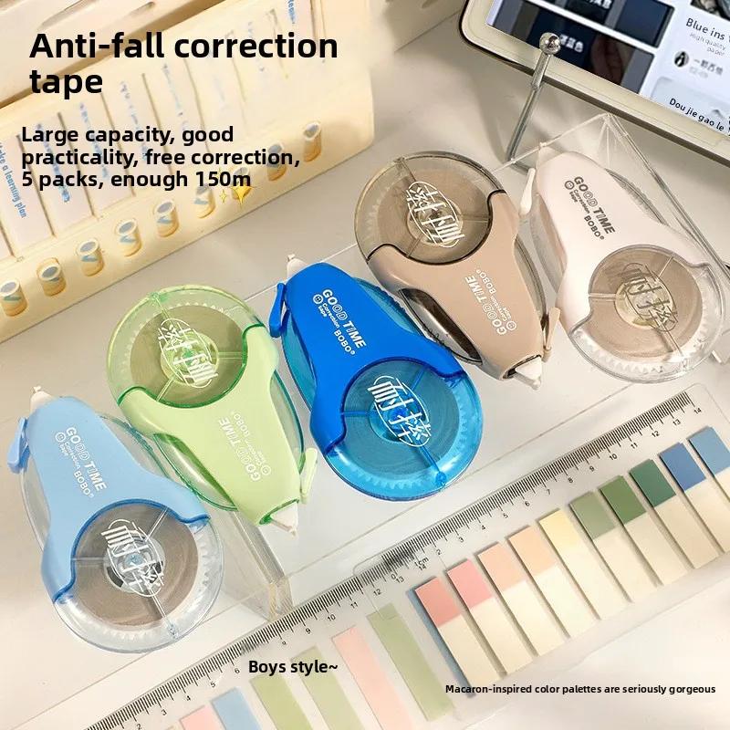 

Large Capacity Correction Tape Elementary Student Use Erasing Tape Error Correction Durable Portable Economical Pack Stationery