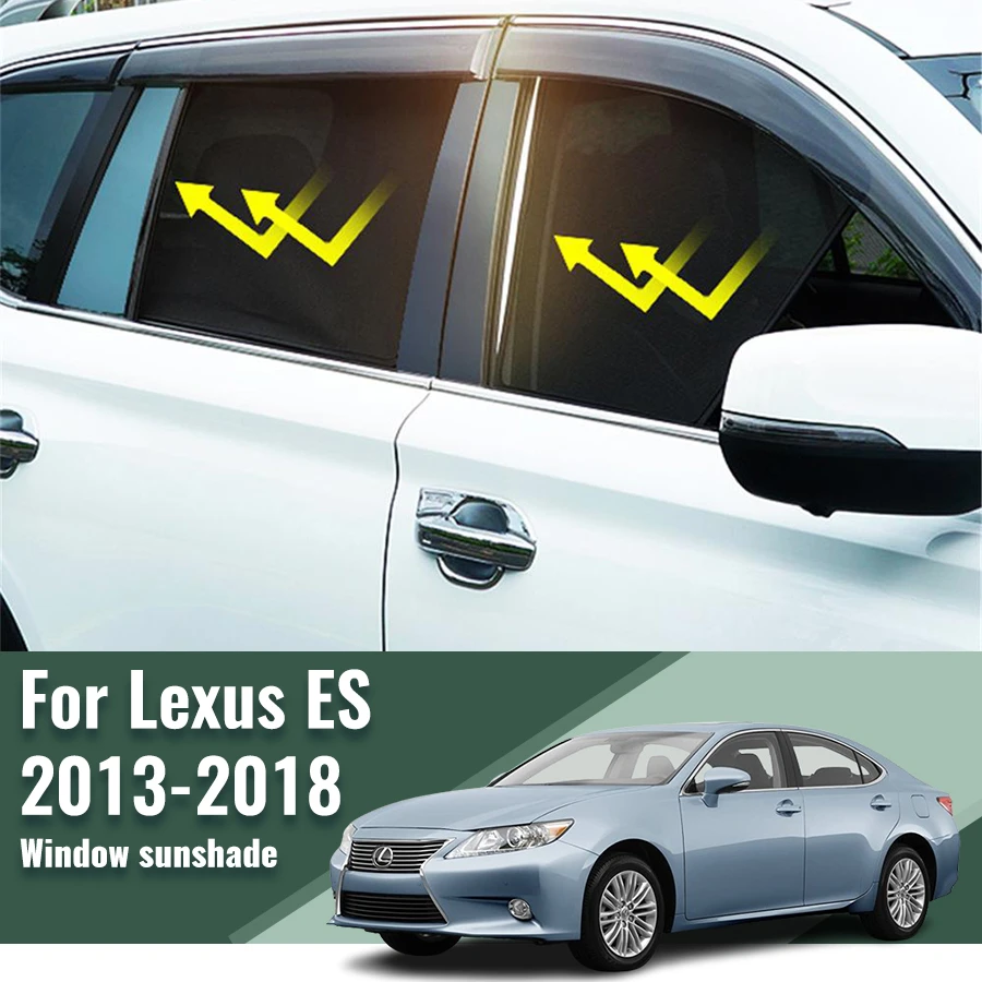 

For Lexus ES 2013-2018 350 200 250 ES300H ES350 Car Sunshade Visor Front Windshield Frame Curtain Rear Side Window Sun Shade