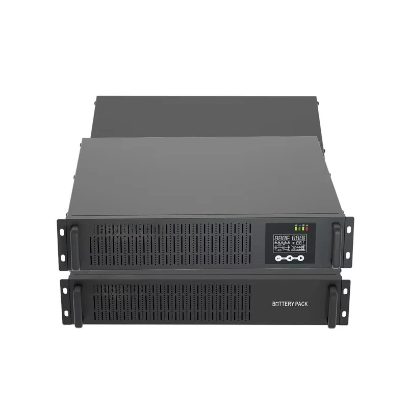 

10KVA/10KW Rack Mount Online UPS Single-Phase with Programmable Output & 192VDC Battery 220V/230V Systems
