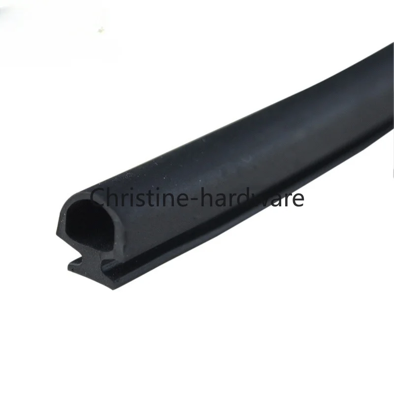 10 meters, aluminum alloy casement window sealing strip, door and sound insulation 50 type sliding waterproof strip 5mm bottom